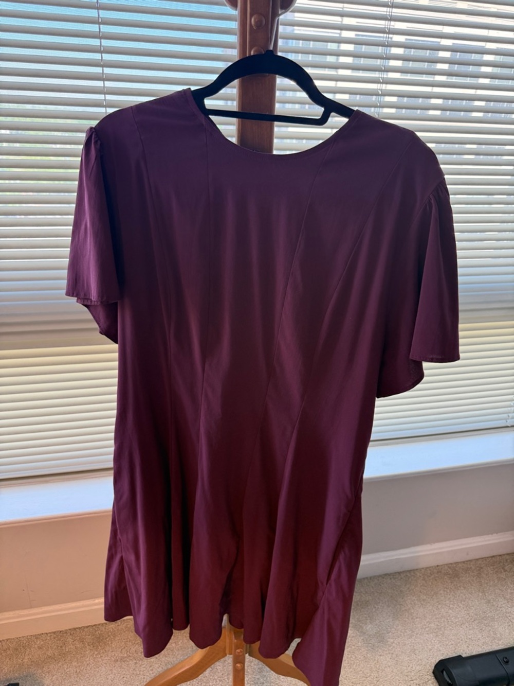 The A&F Mila Short-Sleeve Mini Dress